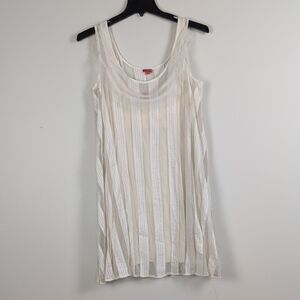 Chan Luu Ivory Striped Two Piece Dress